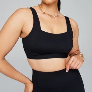 NWT Black Yitty UltraLift Square Neck Bra Sz S